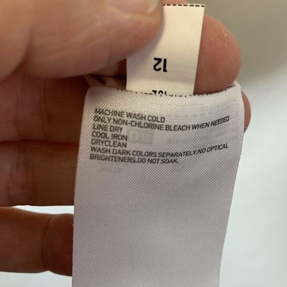 Uniqlo Pink-Beige Crewneck Short Sleeve Drape Relaxed T-Shirt Size S - Picture 8 of 11